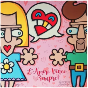 l' amore vince sempre Roncara' CORNICI MITA