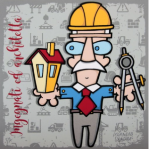 ingegna ed architetta Roncara' cornici Roma