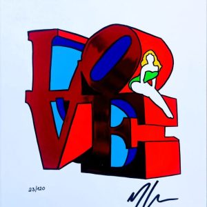 Love Marco Lodola cornici Mita