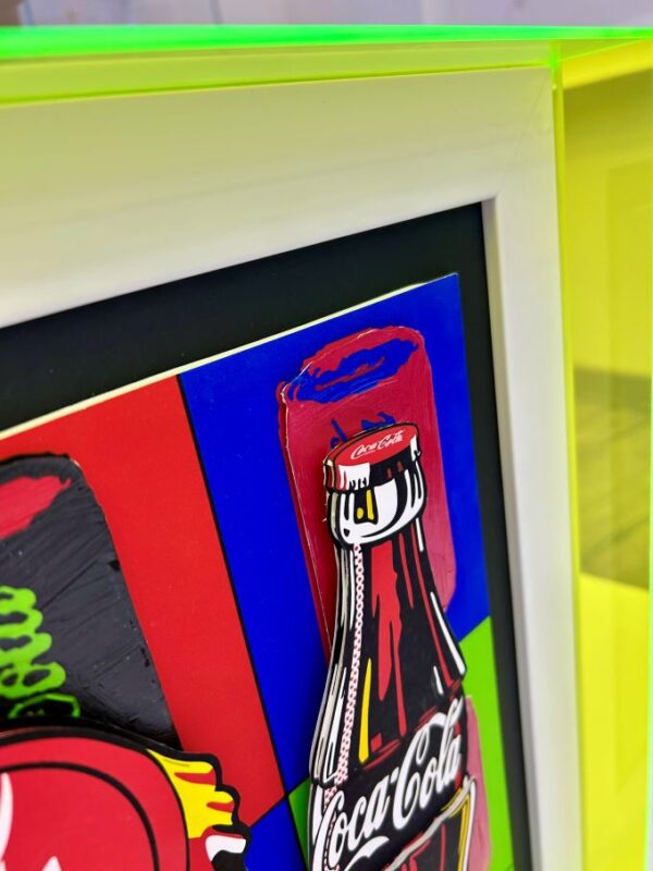coca cola pop Max Ross cornici Mita