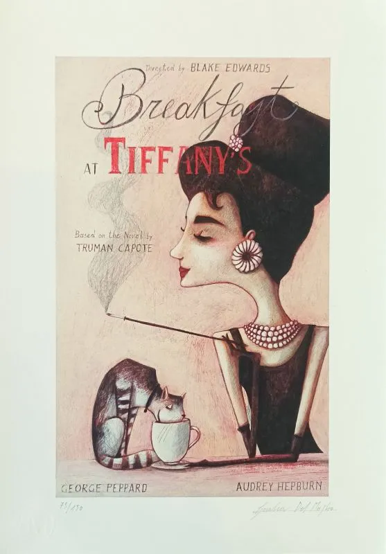breakfast at tiffany's Giula del Mastio cornici Mita