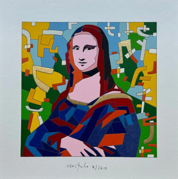 buongiorno Lisa Ugo nespolo cornici Mita