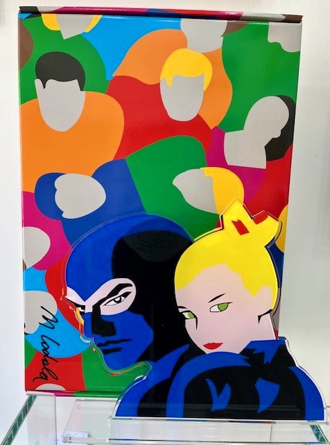 complicity Marco Lodola cornici Mita