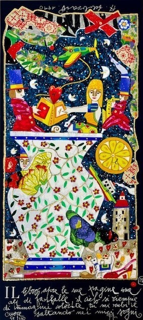 il libro apre le sue pagine Francesco Musante cornici MITA