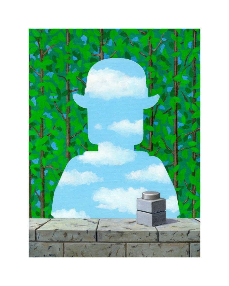 La bella promenade René Magritte la belle promenade Stefano bolcato cornici Mita