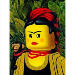 Scimmia e nastro Frida Kahlo