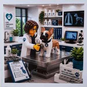 La veterinaria